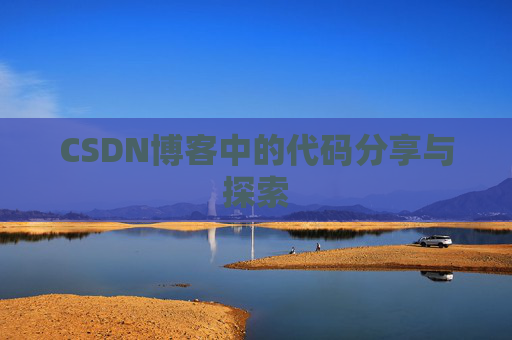 CSDN博客中的代码分享与探索 CSDN博客中的代码分享与探索